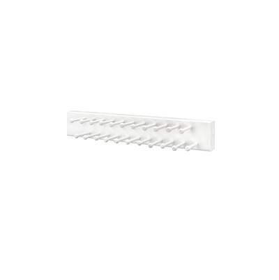 14 in White Side mount Tie Rack by Rev-A-Shelf