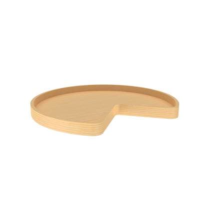 Rev-a-shelf Banded Wood Full Kidney Lazy Susan for Corner Base Cabinets W/swivel Bearing -... by Rev-A-Shelf