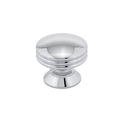 Richelieu America Contemporary Metal Knob - 356 - Chrome by Richelieu America