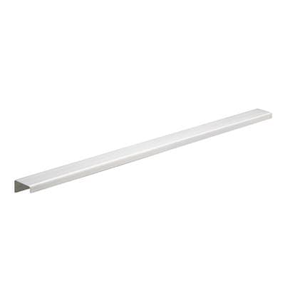 Richelieu America Contemporary Aluminum Edge Pull - 576 - Stainless Steel by Richelieu America