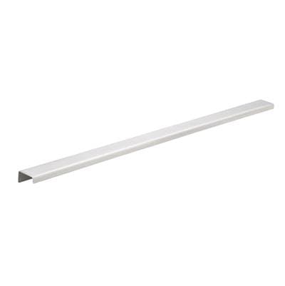 Richelieu America Contemporary Aluminum Edge Pull - 576 - Stainless Steel by Richelieu America