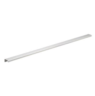 Richelieu America Contemporary Aluminum Edge Pull - 576 - Stainless Steel by Richelieu America