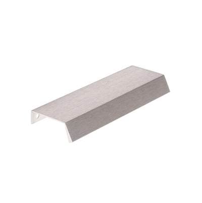 Richelieu America Contemporary Aluminum Edge Pull - 9595 - Stainless Steel by Richelieu America