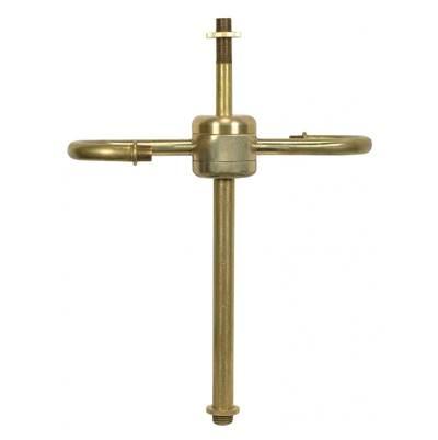 Solid Brass Twin Skt Cluster by Satco