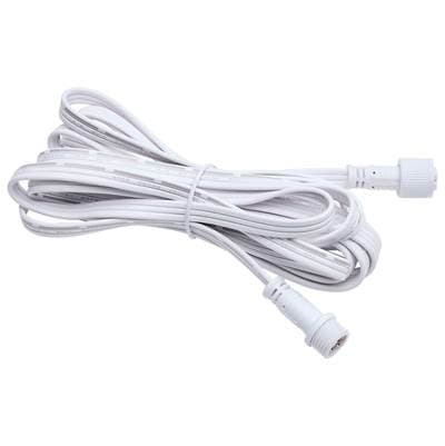 Satco Starfish - 10 Foot Extension Cord for Eave String Lights - White by Satco