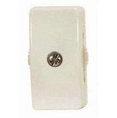 Satco Cord Switch for 18/2 Wire - White by Satco