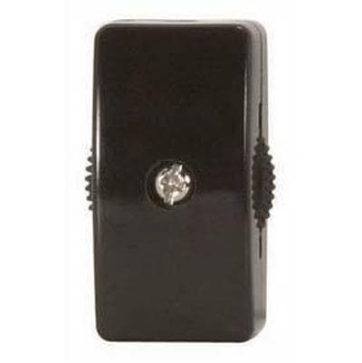 Satco Cord Switch for 18/2 Wire Brow - Brown by Satco