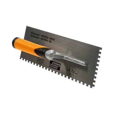 Schluter Ditra-Heat/-Xl Trowel 1/4'' X 1/4'' Square Notch by Schluter