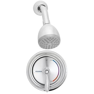 Speakman Sentinel Mark II Pressure Balance Valve with Shower Head - Polished Chrome by Speakman