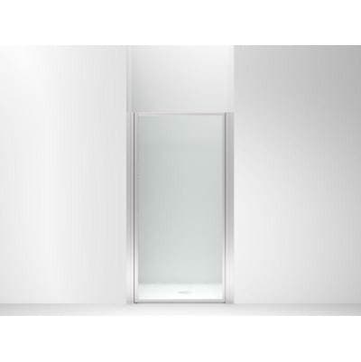 Sterling Plumbing Standard Pivot Shower Door, 64'' H X 32-3/4''-34-1/4'' W, with 1/8''-thick Rain...