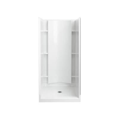 Accord 36-1/4'' x 36'' x 75-3/4'' shower stall with center drain by Sterling Plumbing
