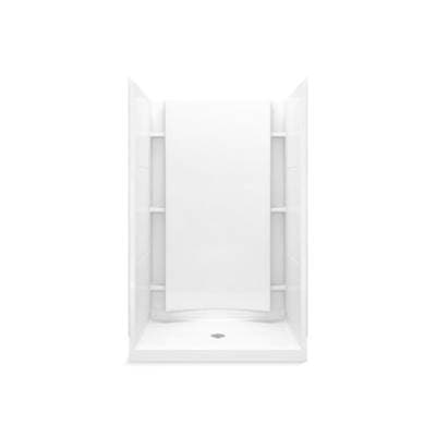 Sterling Plumbing Accord 48'' X 36'' X 75-3/4'' Shower Stall with Aging in Place Backerboards -... by Sterling Plumbing