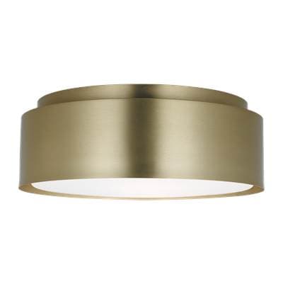 Visual Comfort Studio Collection Dartmore Medium Flush Mount - Satin Brass by Visual Comfort Studio Collection