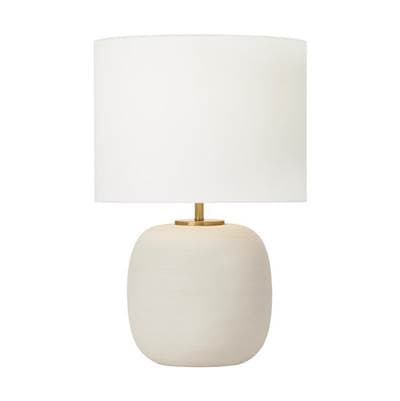 Visual Comfort Studio Collection Fanny Wide Table Lamp Matte Concrete Bulbs Included - Matte... by Visual Comfort Studio Collection