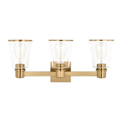 Visual Comfort Studio Collection Alessa 3 - Light Vanity - Burnished Brass by Visual Comfort Studio Collection