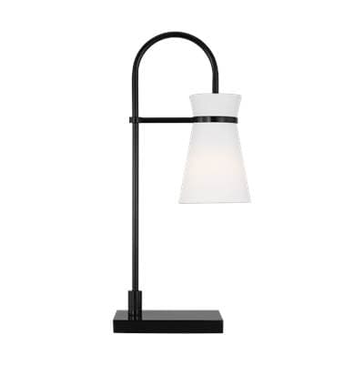Visual Comfort Studio Collection Binx Medium Task Table Lamp Midnight Black Bulbs Inc - Midnight... by Visual Comfort Studio Collection