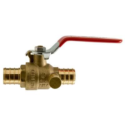Sioux Chief 3/4 Pex X 3/4pex Ball Valve W/drain No-lead by Sioux Chief