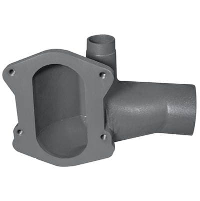 Sioux Chief Closet Carrier Fitting - Horizontal Left-hand 4in No-hub by Sioux Chief