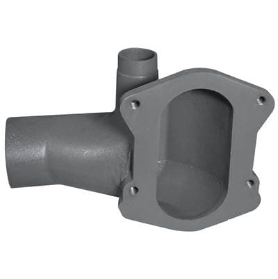 Sioux Chief Closet Carrier Fitting - Horizontal Right-hand 4in No-hub by Sioux Chief