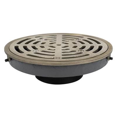 Sioux Chief Adj Floor Drain Head 9ci R&s Rnd - Nb Veneer by Sioux Chief