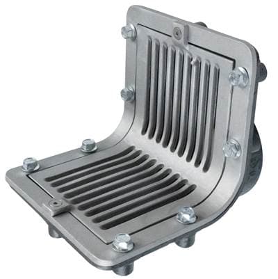 Sioux Chief 3 in Fip Scupper Drain with Flush Al Grate by Sioux Chief