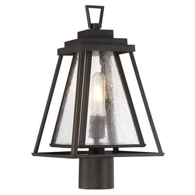 The Great Outdoors 1 Light Post Mount - Dakota Bronze by The Great Outdoors