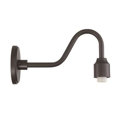 The Great Outdoors 1 Light Outdoor Wall Mount - Coal by The Great Outdoors