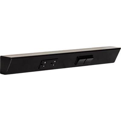 Task Lighting 18'' TR Switch Series Angle Power Strip, Right Switches, Black Finish, Black... by Task Lighting