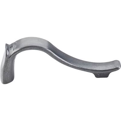 Top Knobs Dover Latch Pull 2 1/2 Inch (c-c) - Pewter Light by Top Knobs