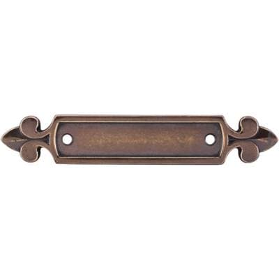 Top Knobs Dover Backplate 2 1/2 Inch - German Bronze by Top Knobs