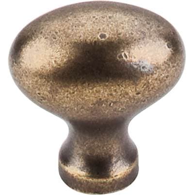 Top Knobs Egg Knob 1 1/4 Inch - German Bronze by Top Knobs