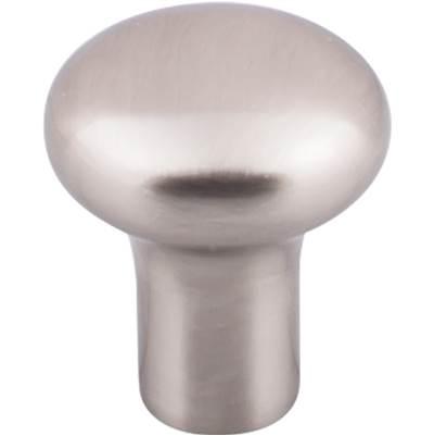 Aspen II Round Knob 1 1/8 Inch Brushed Satin Nickel by Top Knobs