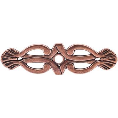 Top Knobs Newton Backplate 3 3/16 Inch - Old English Copper by Top Knobs