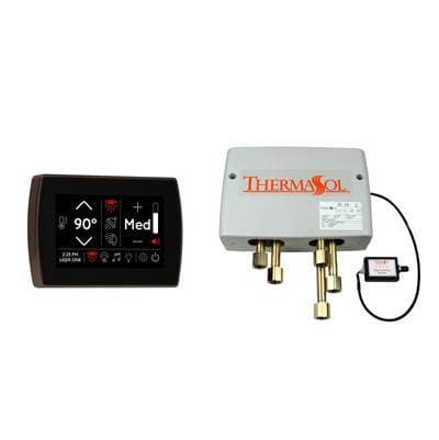 Thermasol Digital Shower Package with Flushmount Signatouch - Oil Rubbed Bronze by ThermaSol