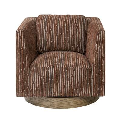 Varaluz Fullerton Accent Chair - Harvest Oak/geo - Harvest Oak Geo by Varaluz