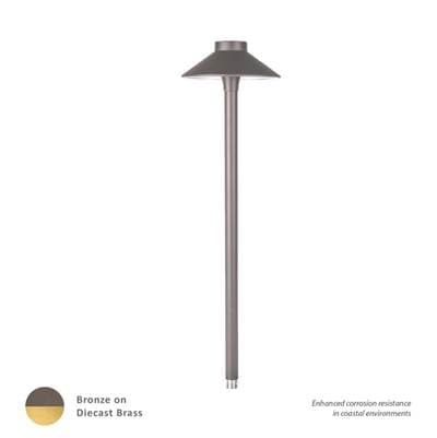WAC Lighting Tiki LED 12V Area Light - Bronzed Brass by WAC Lighting