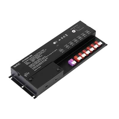 WAC Lighting 6 Chs 350mA, 2-21 VDC, 44.1W Remote Power Supply - Black by WAC Lighting
