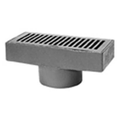 Zurnindustries 6'' X 12''Medium Duty Gutter Drain L/ Gasket by Zurn Industries