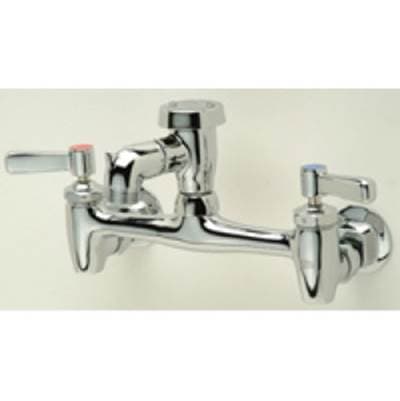 Zurnindustries Service Sink Fct W/2-1/2'' VB Spout, Lever Handles, 90 Supply by Zurn Industries