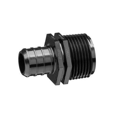 Zurnindustries Polymer Male Pipe Thread Adapter - 3/4'' Barb X 3/4'' MPT by Zurn Industries