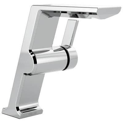 PivotalE Single Handle Mid-Height Vessel Bathroom Faucet by Delta Faucet