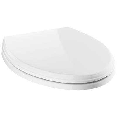 Wycliffe Elongated Standard Close Toilet Seat by Delta Faucet