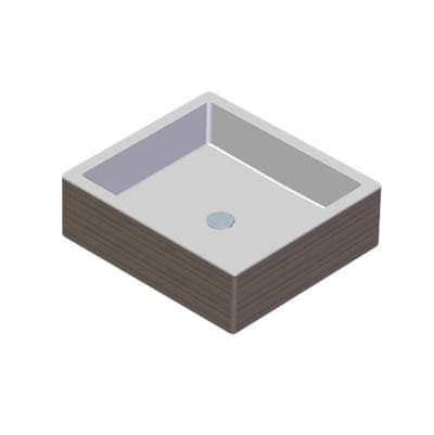 Dressage Sink in solid wood and Corian by Graff