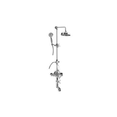 Traditional Exposed Thermostatic Tub and Shower System - w/Metal Handshower Handle by Graff