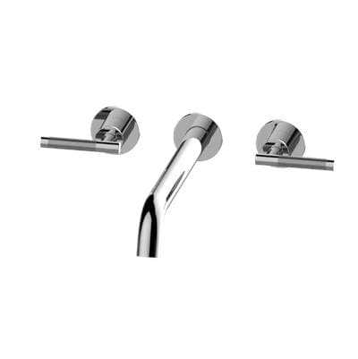 Harley Three-Hole Wall-Mounted Tub Filler with 12'' spout by Graff