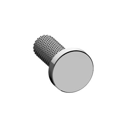 Contemporary Towel hook Diamond Knurled by Graff