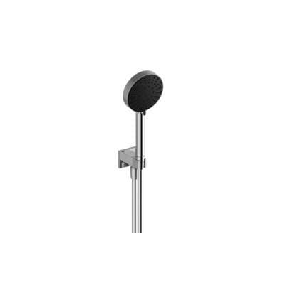 Contemporary Handshower with Wall Bracket and Integrated Wall Supply Elbow by Graff