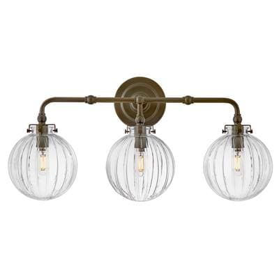 Medium Three Light Vanity by Hinkley Lighting