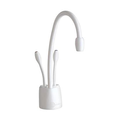 Indulge Contemporary F-HC1100 Instant Hot/Cool Water Dispenser Faucet in White by InSinkErator Pro