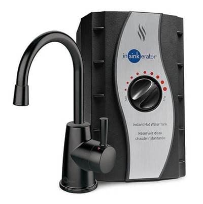 HOT250 Instant Hot Water Dispenser System, Single-Handle Faucet with 2/3-Gallon Stainless Steel Tank by InSinkErator